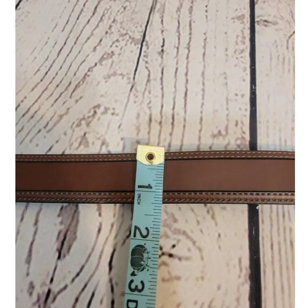 DOCKERS  Imitation Leather Belt Casual Brown Black‎ Men's Size 36
